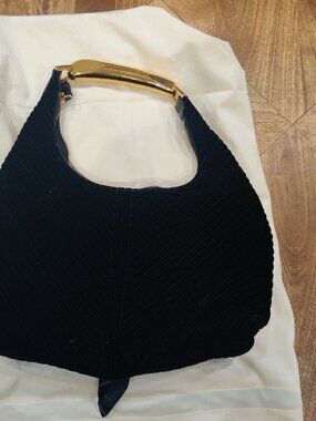 TOM FORD Quilted Velour Hobo Bag  new $3696.00
